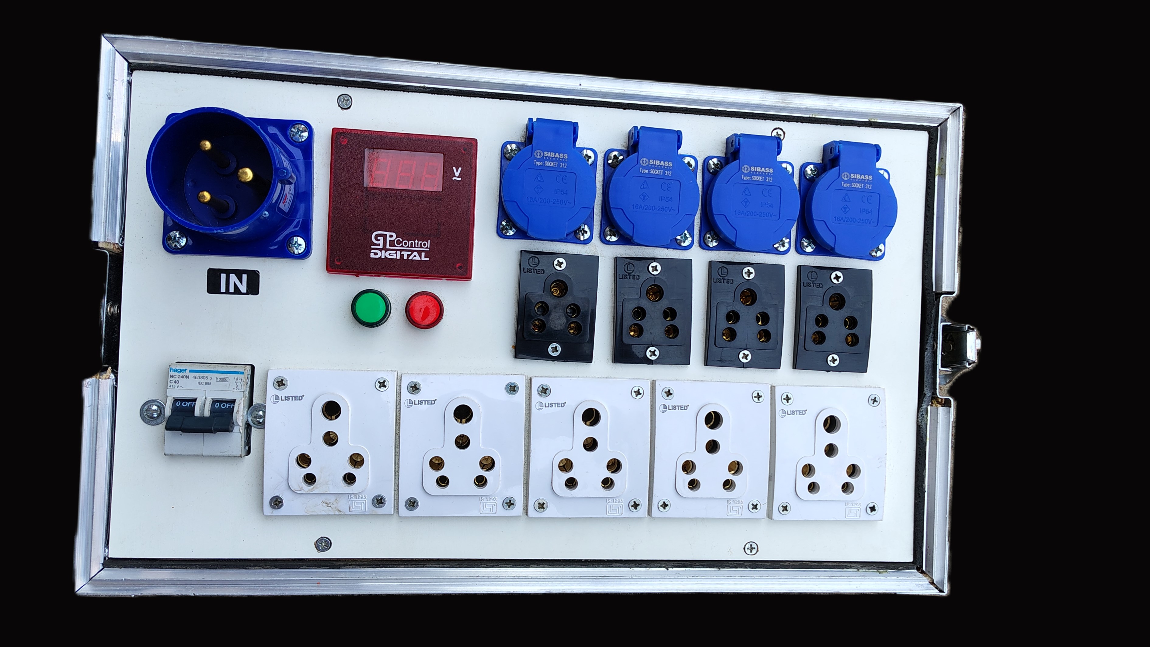 Single Phase Flight Case Board
